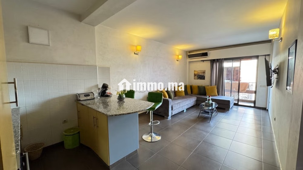 Appartement à louer à Guéliz. 2 chambres. Meublé - Location Immobilier - Marrakech - photo 1