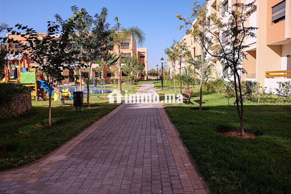 Louez cet appartement à Hay Targa.
Superficie 103 m².
Meublé - Location Immobilier - Marrakech - photo 1