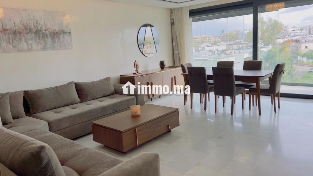 Location d'un appartement à Riyad. Surface totale 175 m². Bien meublé - Location Immobilier - Rabat - photo 1