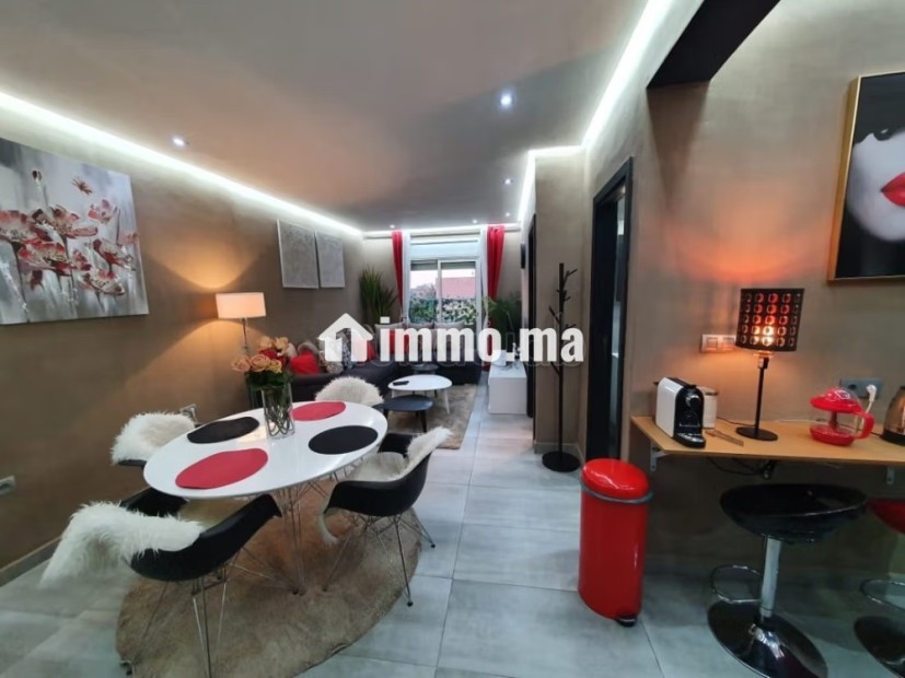 Vente d'un bel appartement à Guéliz. 1 belle chambre. Bien meublé - Vente Immobilier - Marrakech - photo 2