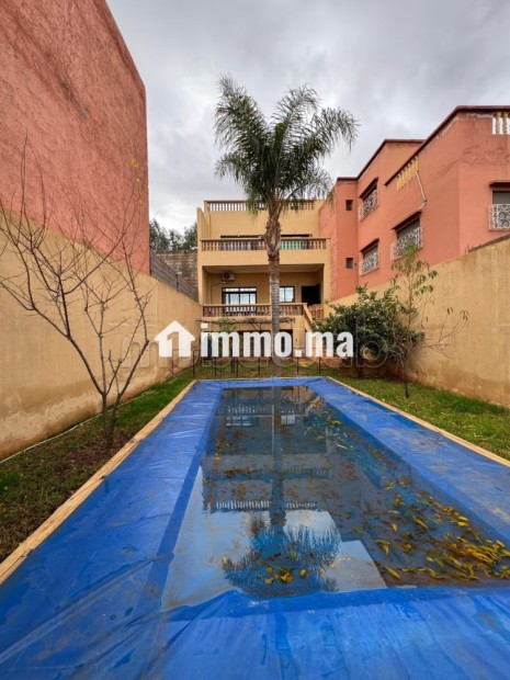 Location d'une maison à Route de l'Ourika. 3 pièces. Cheminée et climatisation - Location Immobilier - Marrakech - photo 1