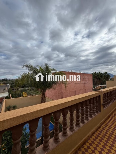 Location d'une maison à Route de l'Ourika. 3 pièces. Cheminée et climatisation - Location Immobilier - Marrakech - photo 5