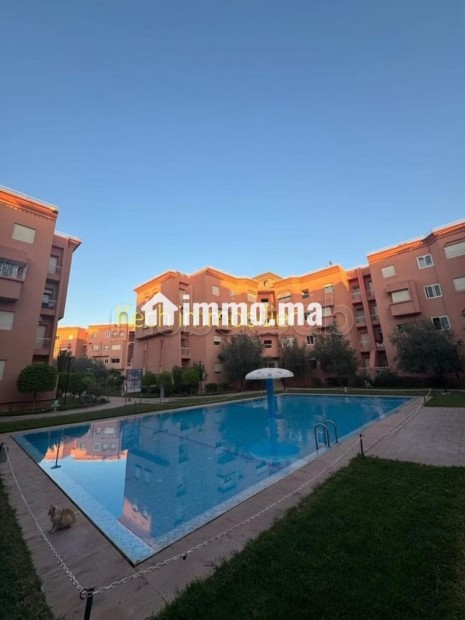 Bel appartement en location à Route Casablanca. Surface totale 110 m². Meublé - Location Immobilier - Marrakech - photo 2
