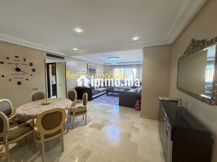 Bel appartement en location à Route Casablanca. Surface totale 110 m². Meublé - Location Immobilier - Marrakech - photo 3