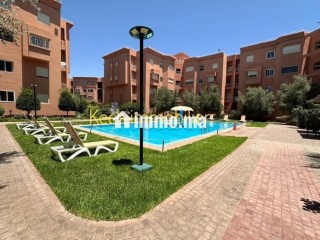 Bel appartement en location à Route Casablanca. Surface totale 110 m². Meublé - Appartement à louer - Marrakech