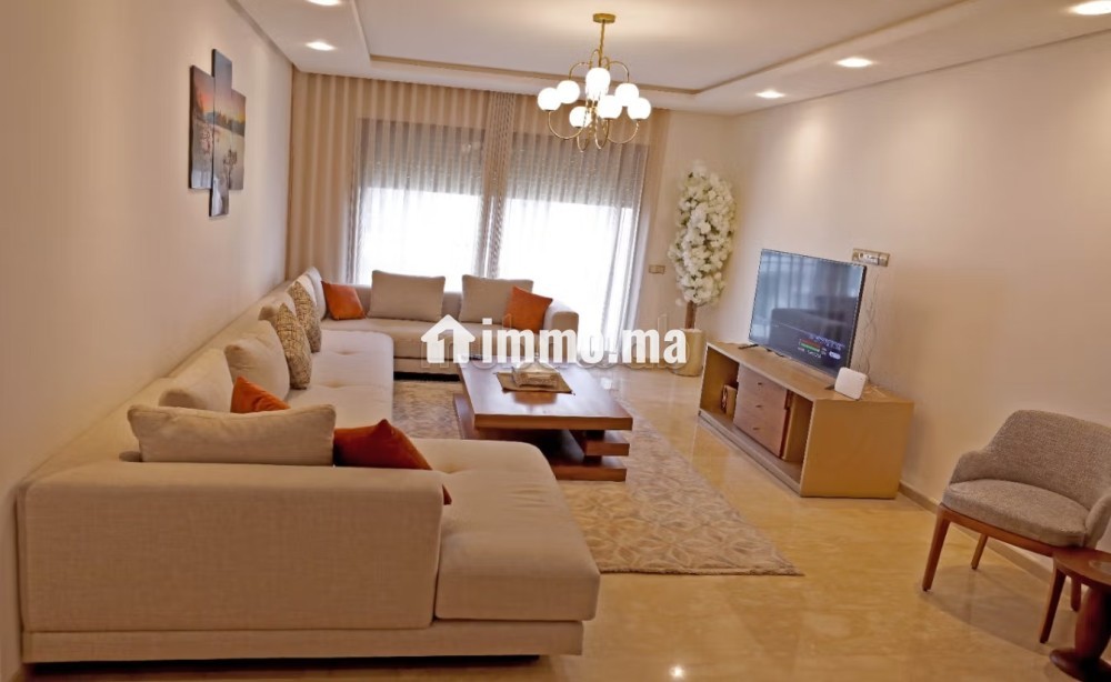 Appartement meublé à Louer 3ch, Agdal Rabat - Location Immobilier - Rabat - photo 1