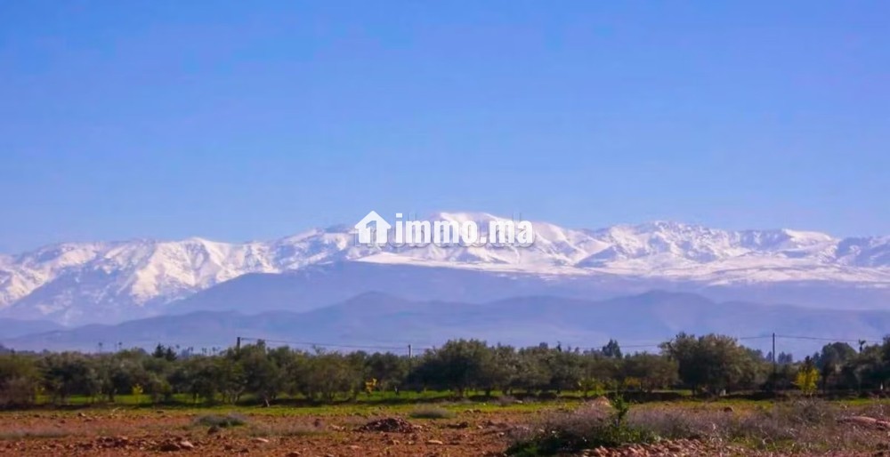 À Vendre – Terrain Exceptionnel de 1 Hectare avec VNA – Route d’Amizmiz, Marrakech - Vente Immobilier - Marrakech - photo 1