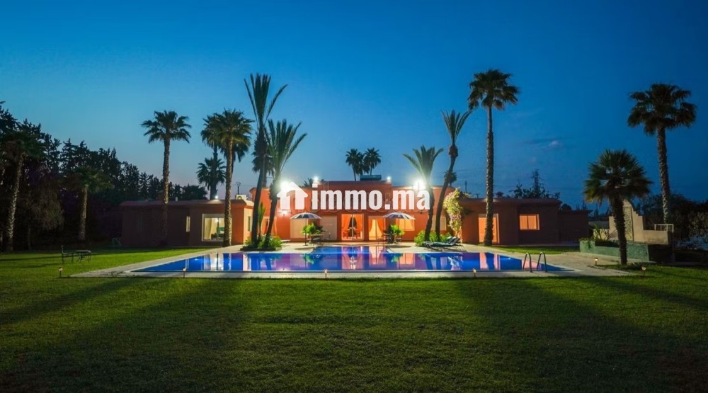 Villa de prestige a louer Route de fes Marrakech - Location Immobilier - Marrakech - photo 3