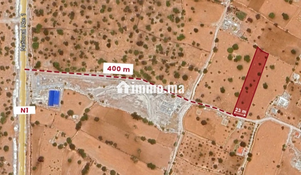 Terrain à Vendre Cme SidiKaouki 18km d Essaouira - Vente Immobilier - Essaouira - photo 1