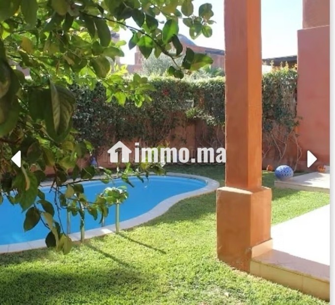 Magnifique villa 3 chambres meublée avec piscine pv sur rt casa - Location Immobilier - Marrakech - photo 1