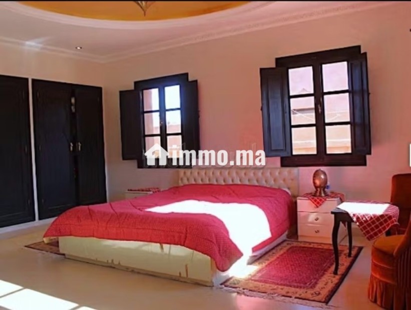 Magnifique villa 3 chambres meublée avec piscine pv sur rt casa - Location Immobilier - Marrakech - photo 7