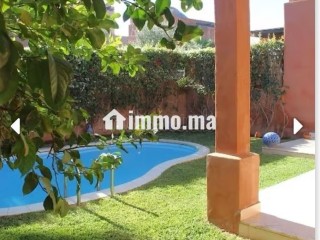 Magnifique villa 3 chambres meublée avec piscine pv sur rt casa - Villa à louer - Marrakech