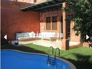 Magnifique villa 3 chambres meublée avec piscine pv sur rt casa - Villa à louer - Marrakech