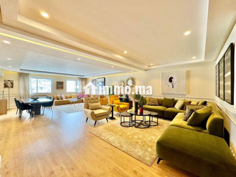 Superbe appartement meublé de 220 m² à la location - Location Immobilier - Casablanca - photo 2