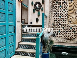 Riad laarouss / Vue Atlas / Bassin Chauffé - Villa à vendre - Marrakech