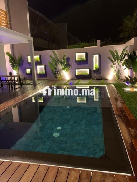 Maison de luxe à louer à Ville Verte. 5 grandes pièces. Meublé - Location Immobilier - Bouskoura - photo 1