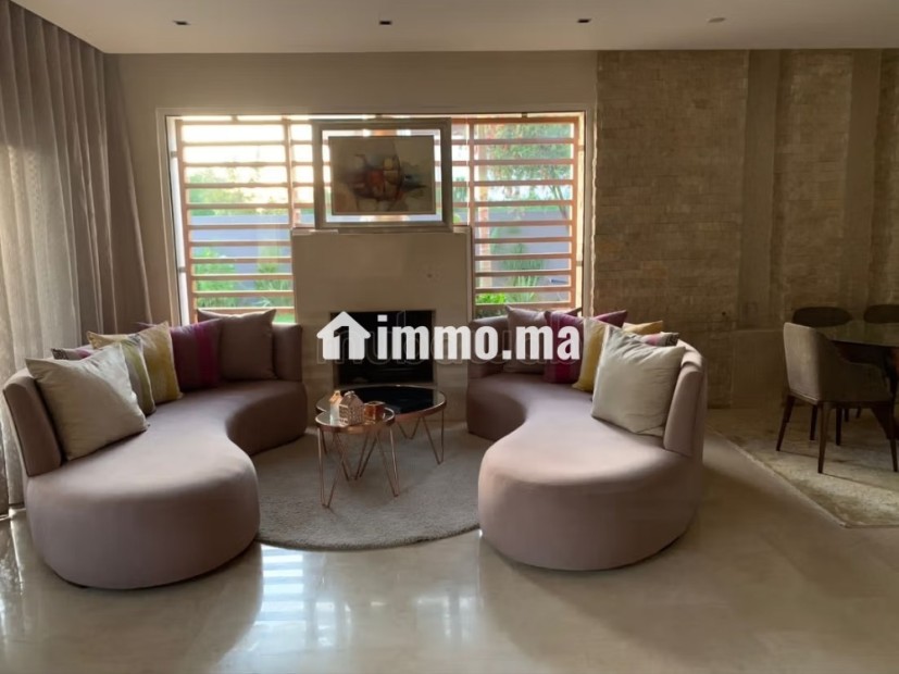 Maison de luxe à louer à Ville Verte. 5 grandes pièces. Meublé - Location Immobilier - Bouskoura - photo 4
