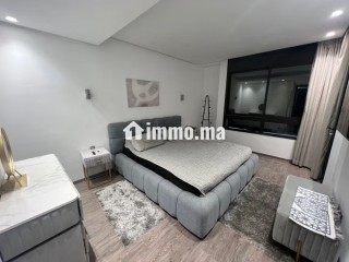 Location d'un appartement à Ain Diab. Surface totale 200 m². Bien meublé - Appartement à louer - Casablanca