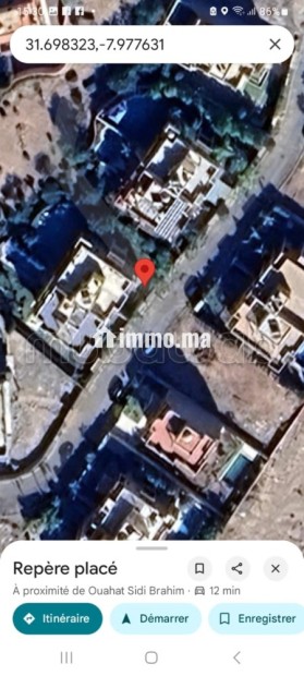 Achat de terrain à Route Casablanca. Surface totale 590 m² - Vente Immobilier - Marrakech - photo 1