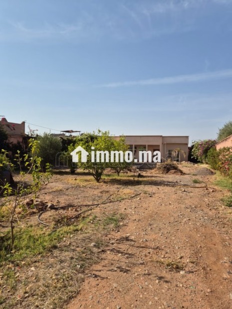 Route de Fès km22, villa neuve de 130 m2 et une villa beldi sur terrain de 1200 m2 en melkia - Vente Immobilier - Marrakech - photo 1