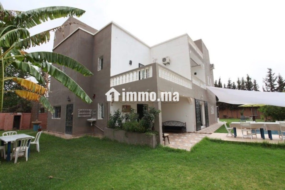 Villa melkia 400 m² a vendre RT de Fès Marrakech - Vente Immobilier - Marrakech - photo 1