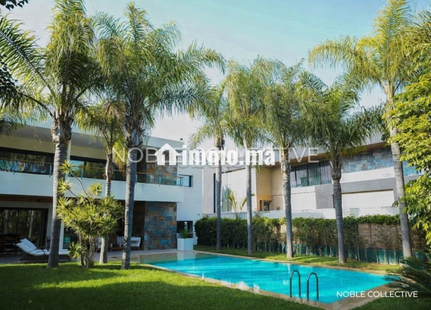 Villa De Maître À Louer Californie - Location Immobilier - Casablanca - photo 1