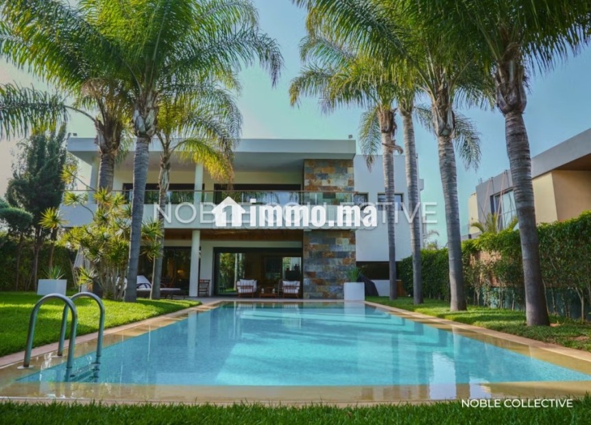 Villa De Maître À Louer Californie - Location Immobilier - Casablanca - photo 2