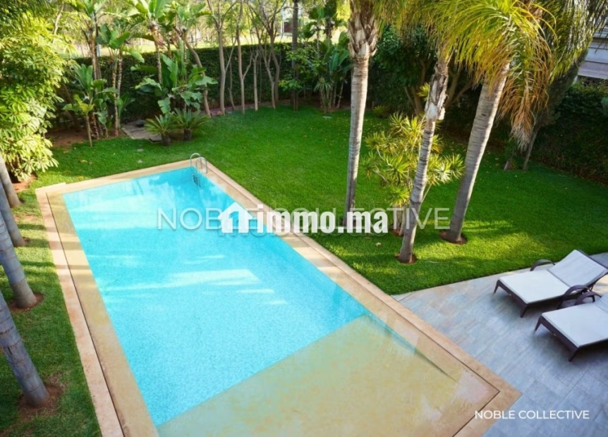 Villa De Maître À Louer Californie - Location Immobilier - Casablanca - photo 3