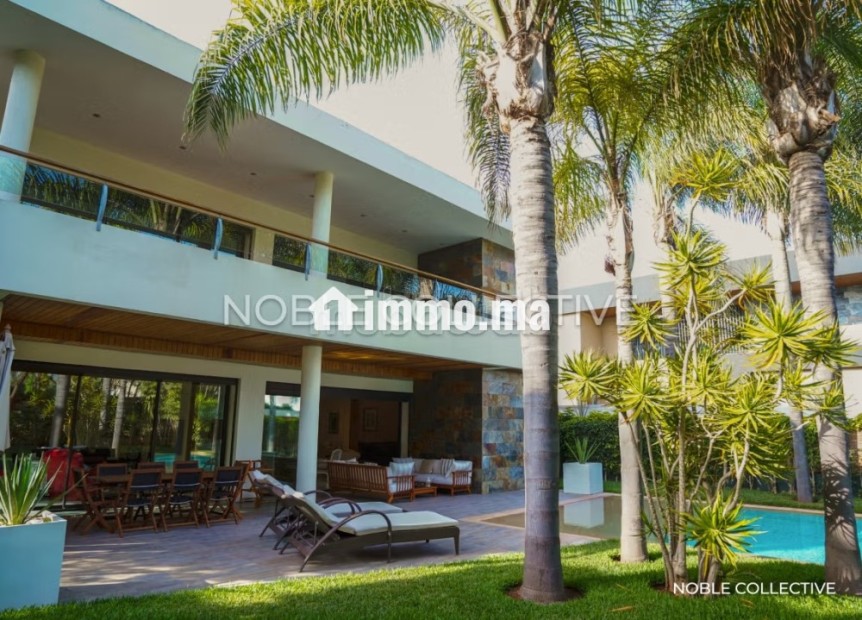 Villa De Maître À Louer Californie - Location Immobilier - Casablanca - photo 7