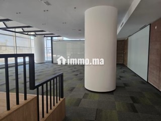 Bureau aménagé sur 2 niveaux CASABLANCA MARINA - Bureau à louer - Casablanca