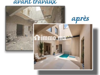 Top affaire. Riad titré 80 M2/ sol bab doukkala - Villa à vendre - Marrakech