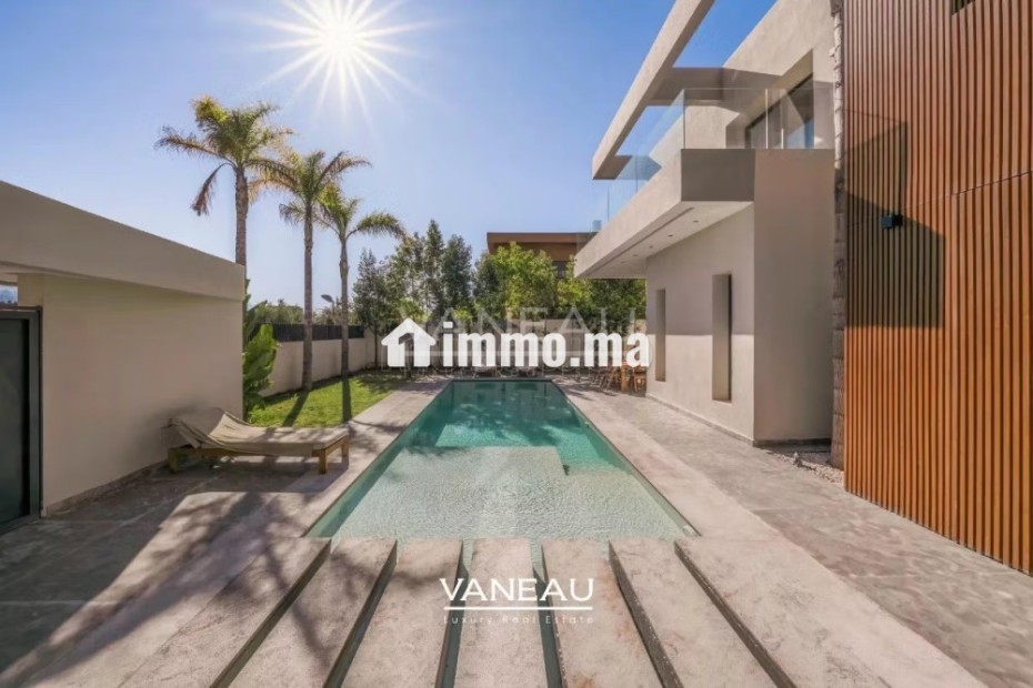 À Vendre: Villa Moderne de 385 m² sur Golf à Marrakech - Vente Immobilier - Autre - photo 5
