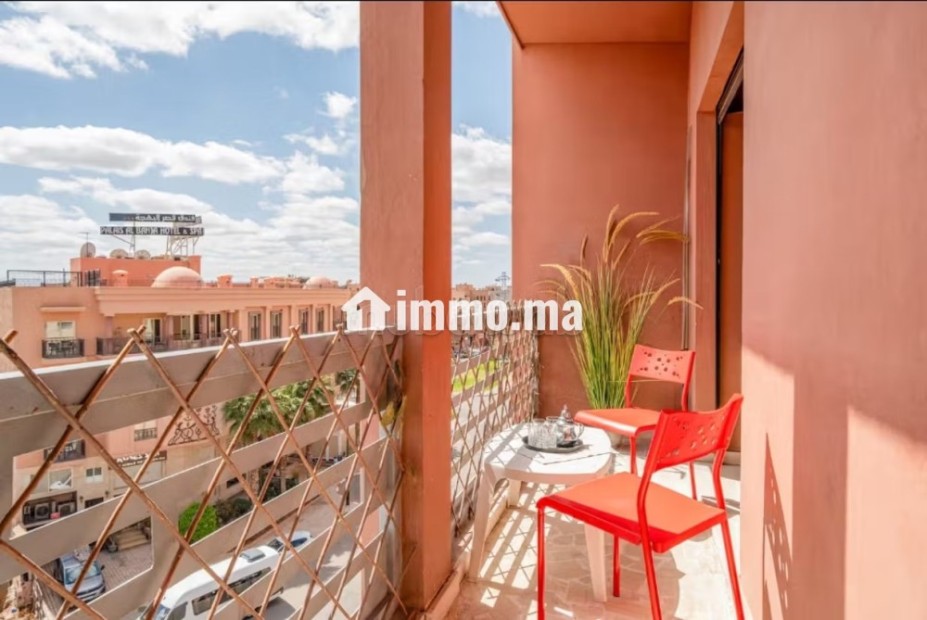 Spacieux appartement à louer meublé à Guéliz - Location Immobilier - Marrakech - photo 1