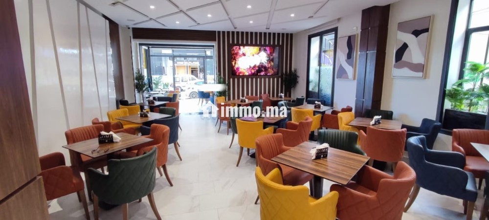 Café–Restaurant Moderne Équipé et Opérationnel - Vente Immobilier - Tanger - photo 1