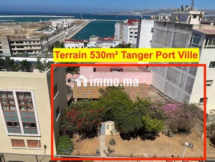 Terrain tanger port ville centre ville 550m - Vente Immobilier - Tanger - photo 1