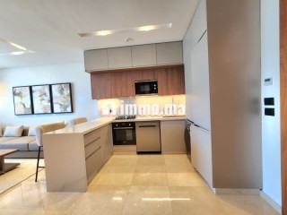 Louez cet appartement à Casablanca Finance City.
Superficie 65 m².
Meublé - Appartement à louer - Casablanca