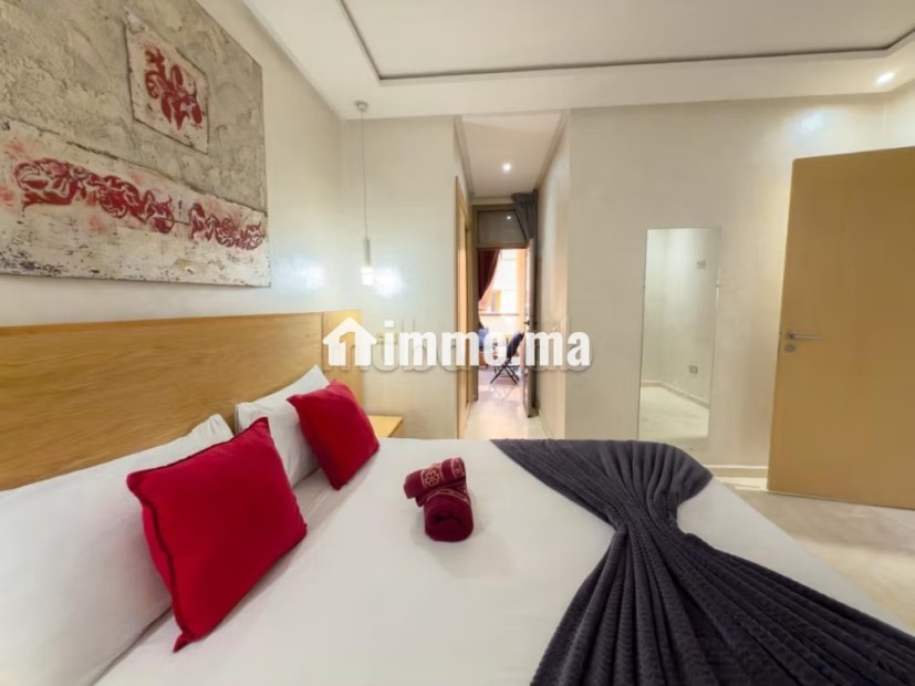 Appartements à louer à Guéliz. 2 belles chambres. Résidence avec concierge, climatisation générale - Vente Immobilier - Marrakech - photo 8