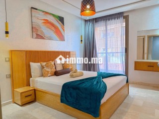 Appartements à louer à Guéliz. 2 belles chambres. Résidence avec concierge, climatisation générale - Appartement à vendre - Marrakech