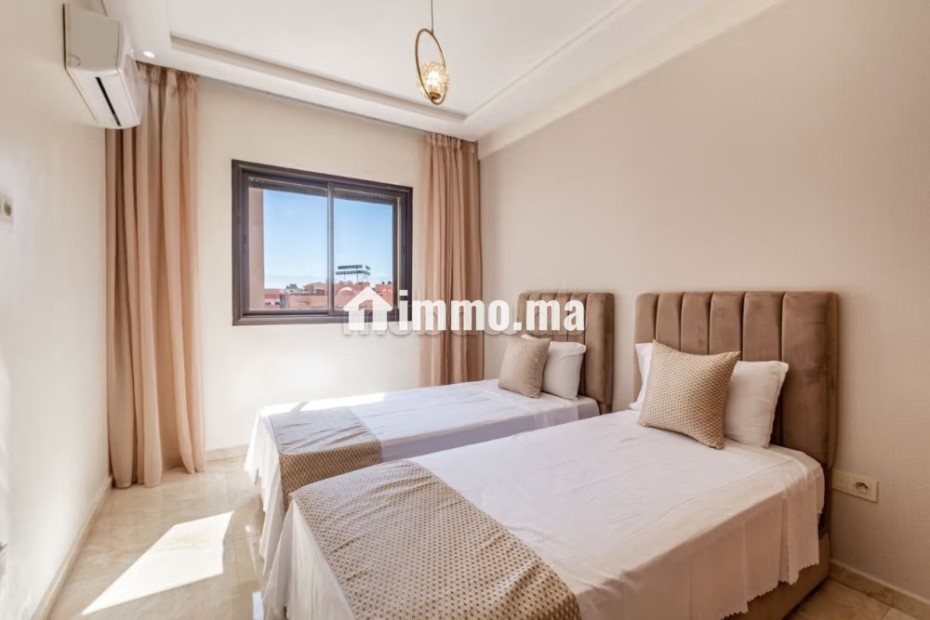 Appartement à louer à Hivernage.
Surface de 80 m².
Meublé - Location Immobilier - Marrakech - photo 6