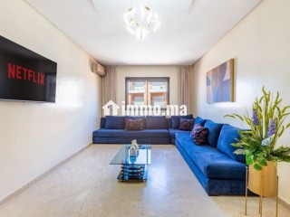 Appartement à louer à Hivernage.
Surface de 80 m².
Meublé - Appartement à louer - Marrakech