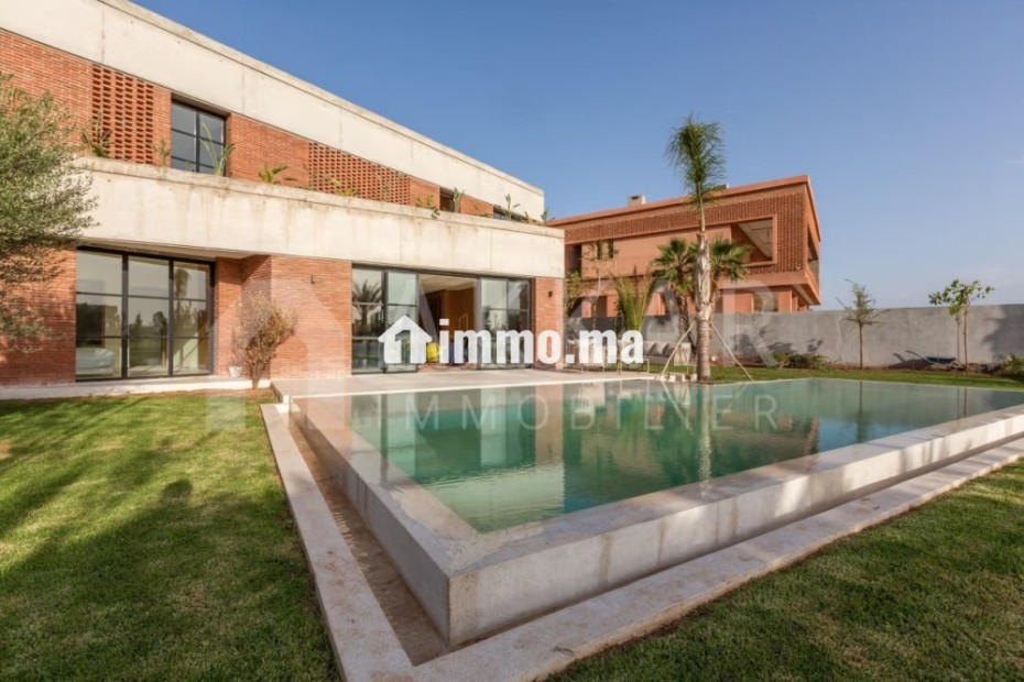 Amelkis Villa 4 chambres 1ere ligne - Location Immobilier - Marrakech - photo 5