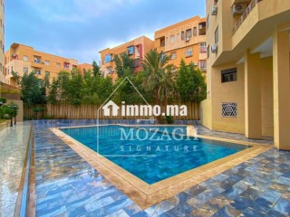 Magnifique appartement 2ch meublé sur résidence - Appartement à louer - Marrakech