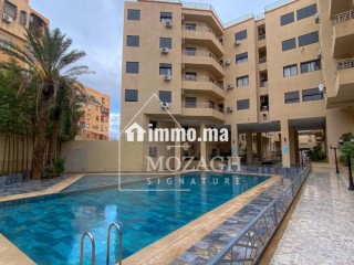 Magnifique appartement 2ch meublé sur résidence - Appartement à louer - Marrakech