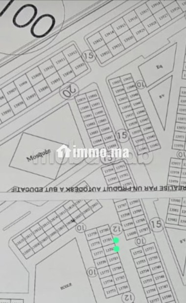 Vente terrain à Blue Bay. Surface de 120 m² - Vente Immobilier - Dakhla - photo 1