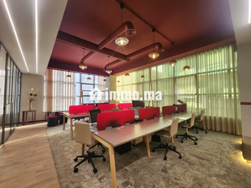 Bureau meublé ultra moderne, Sidi Maarouf - Location Immobilier - Casablanca - photo 1