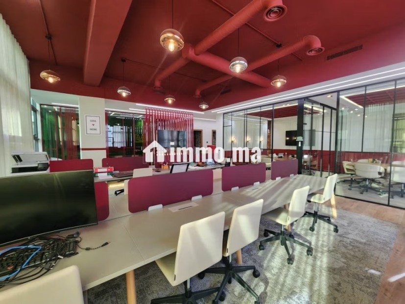 Bureau meublé ultra moderne, Sidi Maarouf - Location Immobilier - Casablanca - photo 6