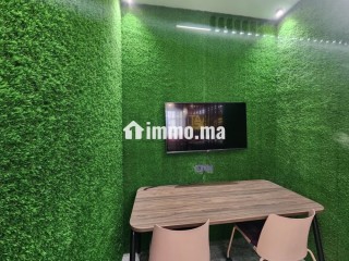 Bureau meublé ultra moderne, Sidi Maarouf - Bureau à louer - Casablanca