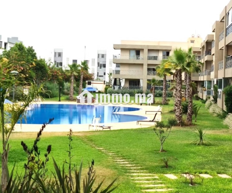 Coquet appartement vue piscine 2 ch - Vente Immobilier - Dar Bouazza - photo 2