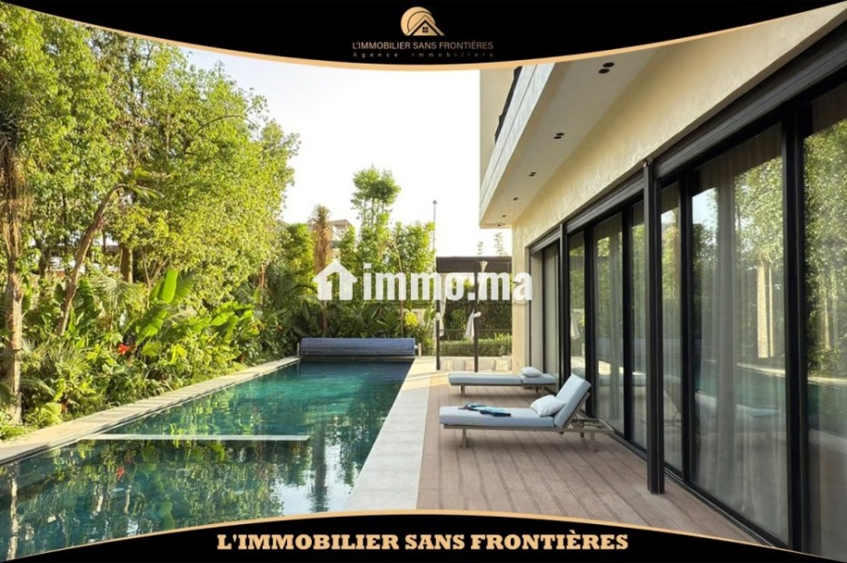 Villa Meublée à Louer 1 022 m² – Golf Noria - Location Immobilier - Marrakech - photo 1