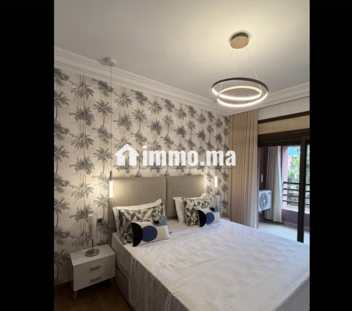 Appartement de vacances à louer à Hivernage.
Superficie 75 m².
Nombres minimum de nuits 3 - Vente Immobilier - Marrakech - photo 4